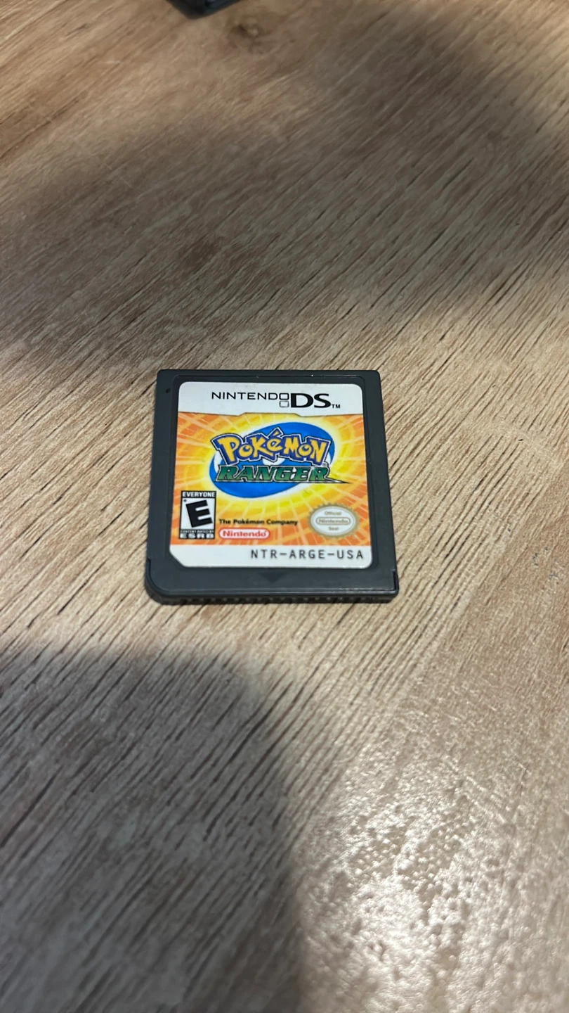 Pokemon Ranger Nintendo DS Game Cartridge