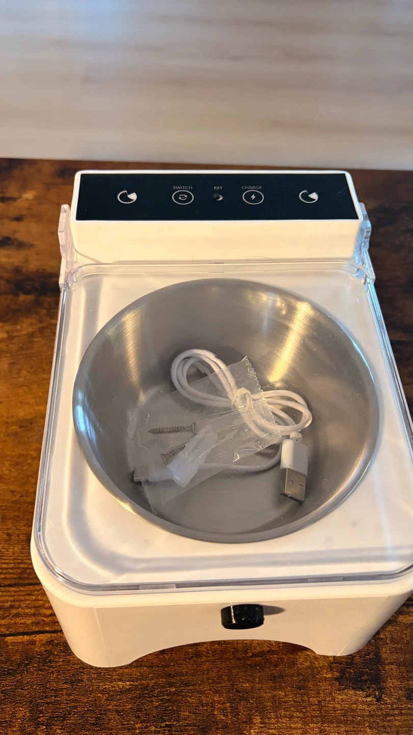 Wireless Flip-Lid Cat Bowl