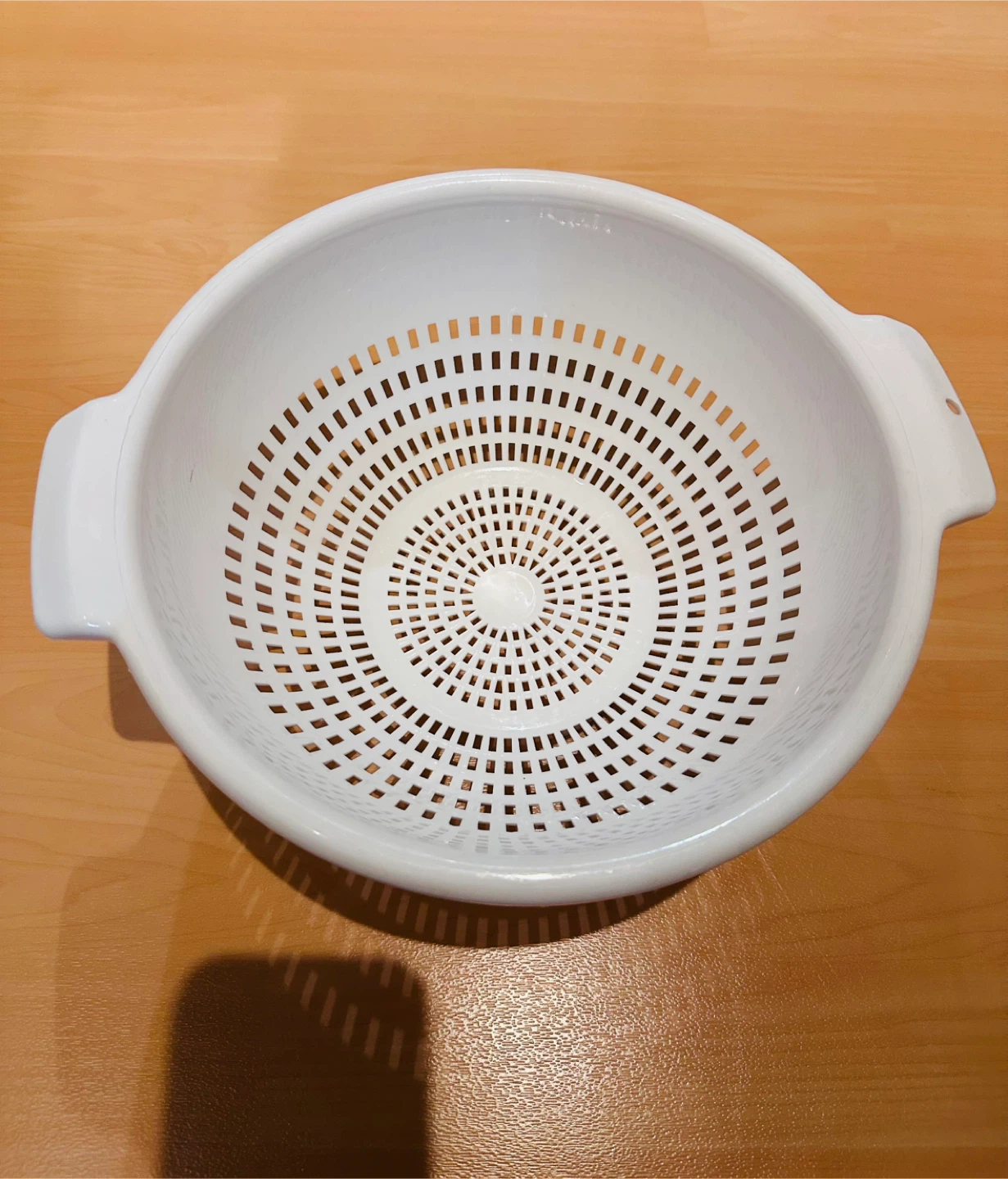 Plastic colander 🏈