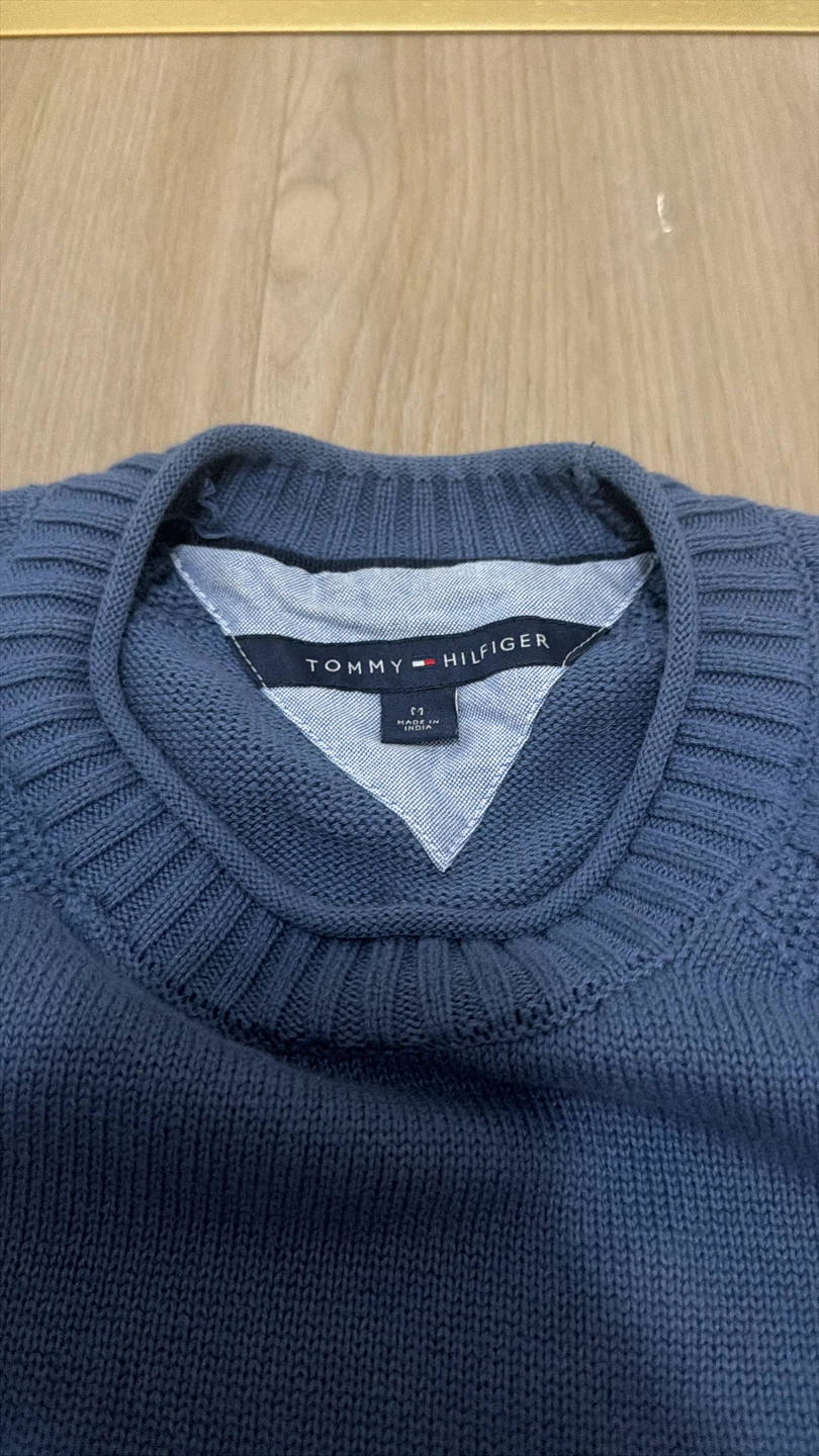 Tommy Hilfiger Blue Crew Neck Sweater - photo 2