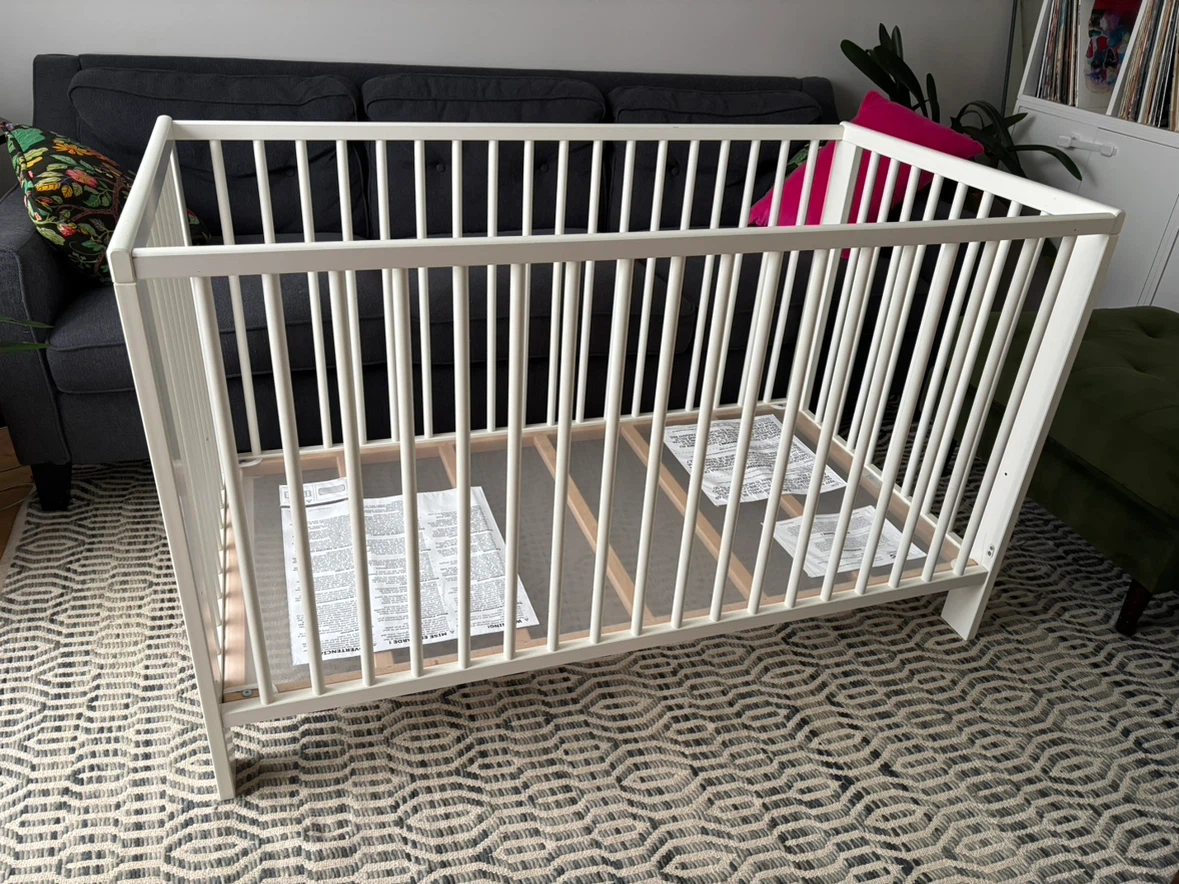 IKEA Gulliver Crib - White