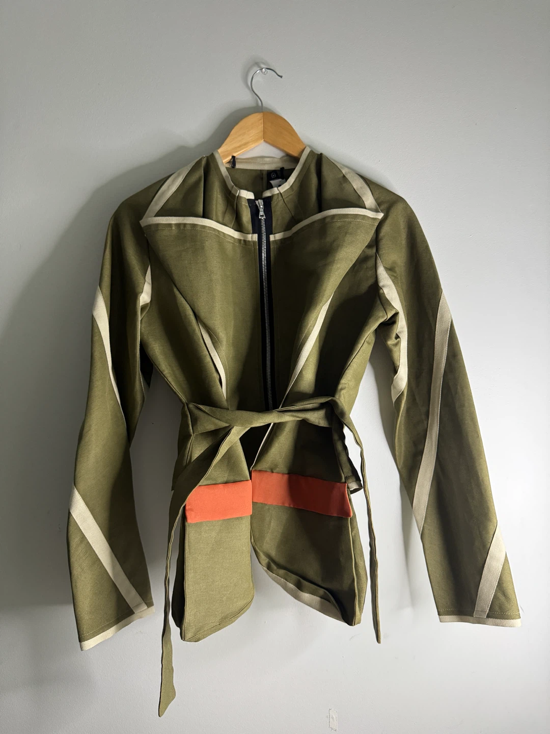 Paula Canovas del Vas Khaki Arc Jacket Women’s S BNWT - photo 2
