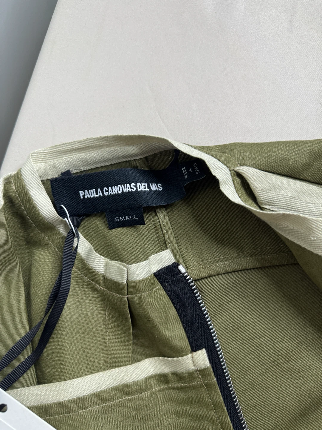 Paula Canovas del Vas Khaki Arc Jacket Women’s S BNWT - photo 5