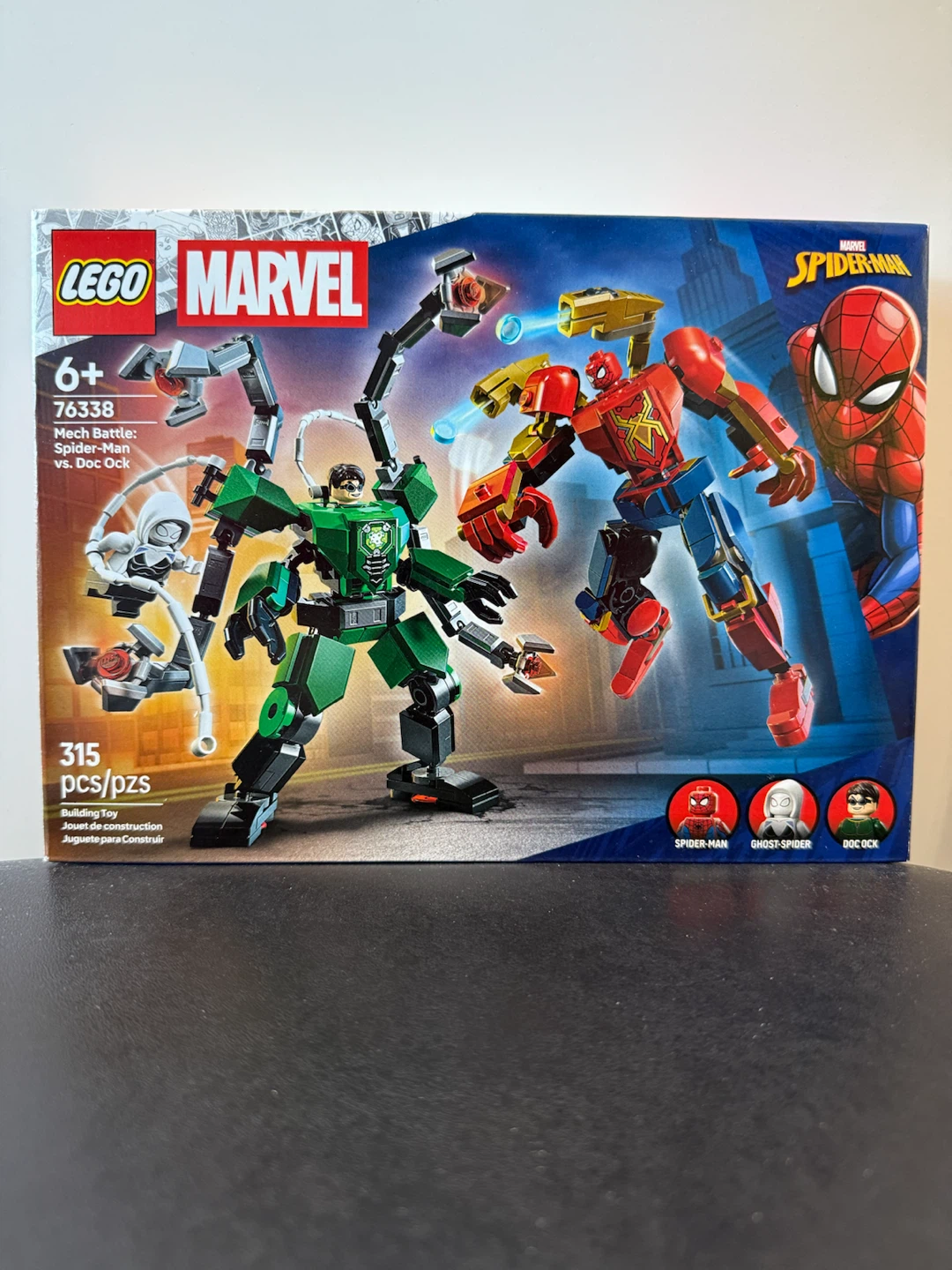 LEGO Marvel Mech Battle: Spider-Man vs. Doc Ock 76338