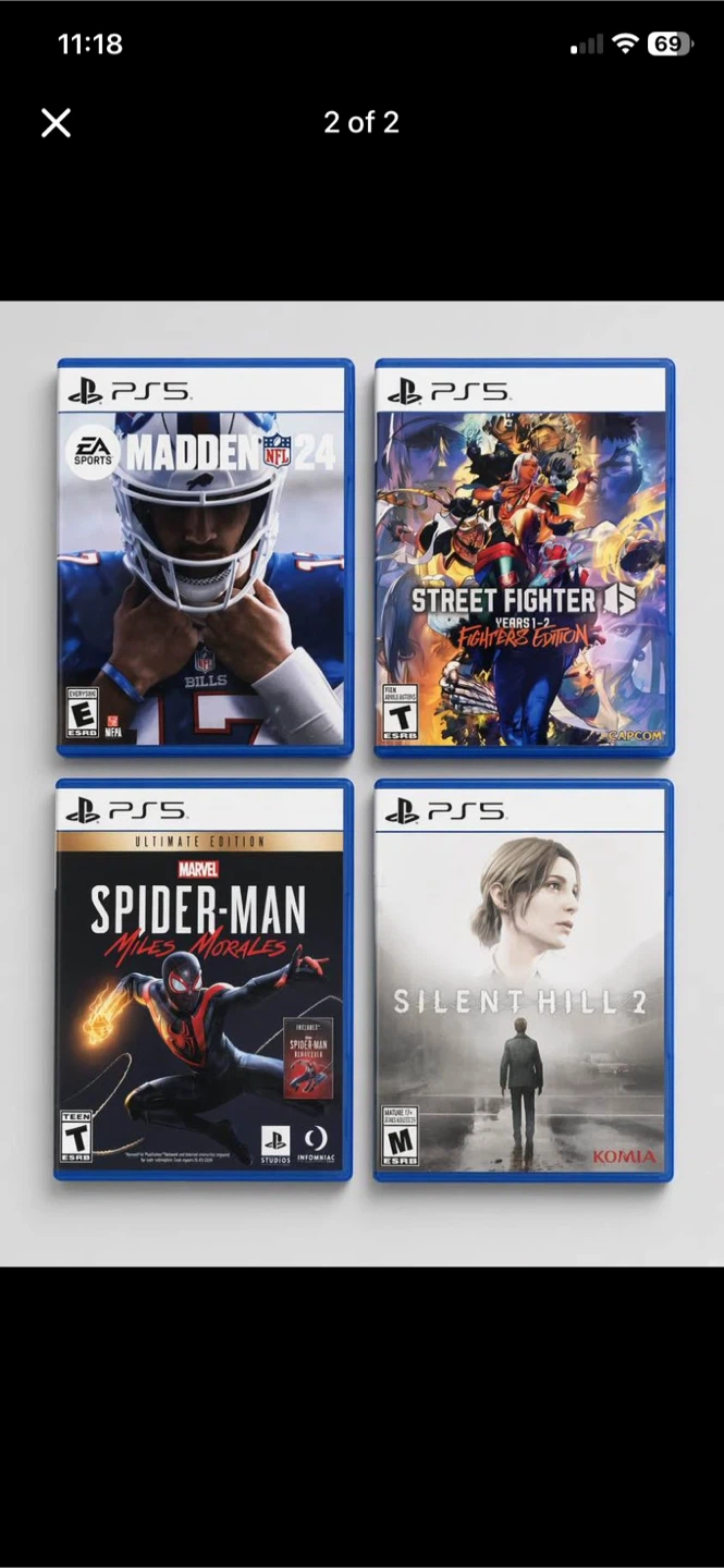 Ps5 Slim Disc Edition & Games Trading For Ps5 - photo 2