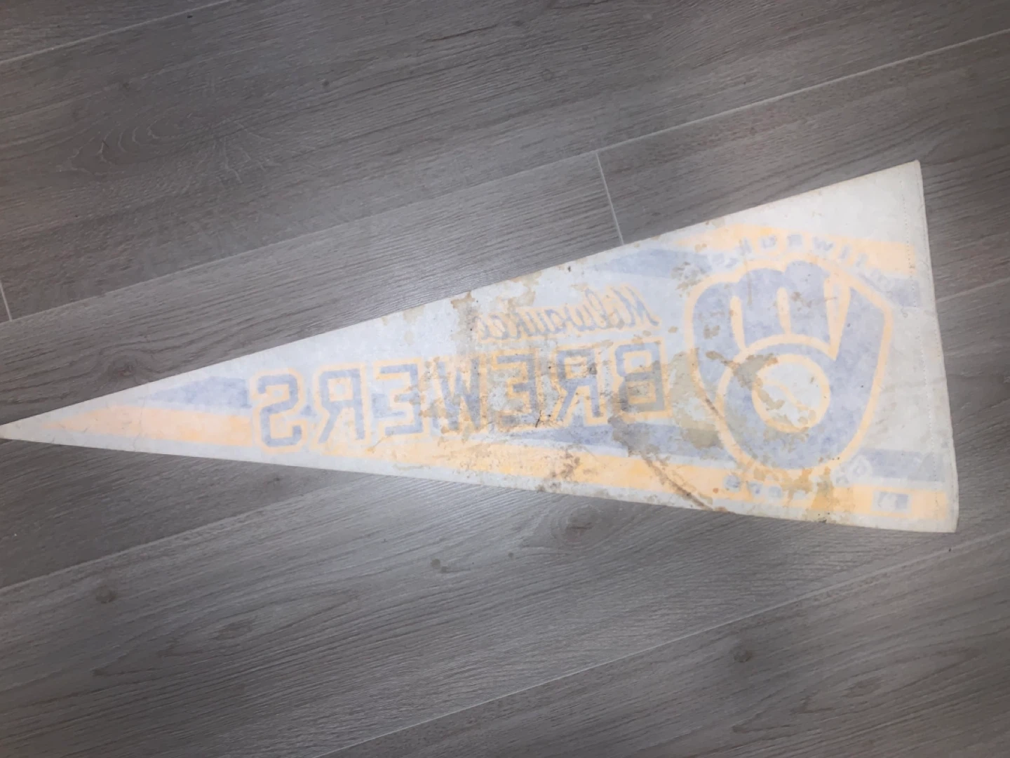 Milwaukee Brewers Baseball Pennant - photo 2