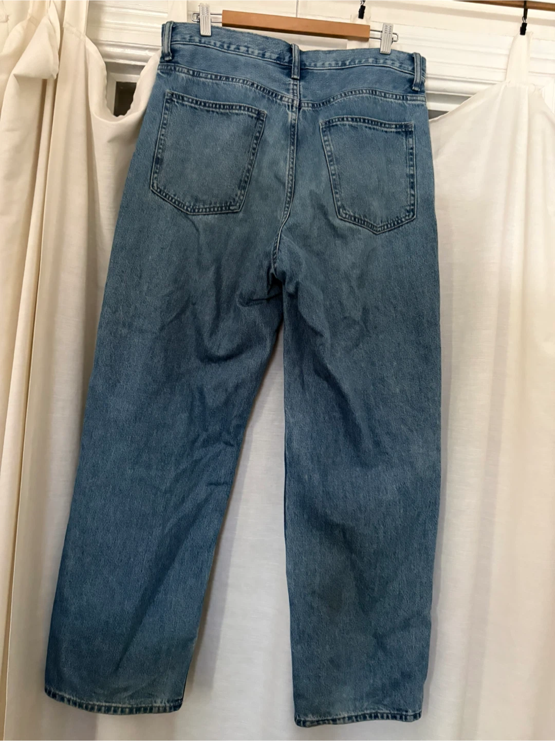 Uniqlo Wide Fit Straight Jeans - 32 inch Waist - photo 2