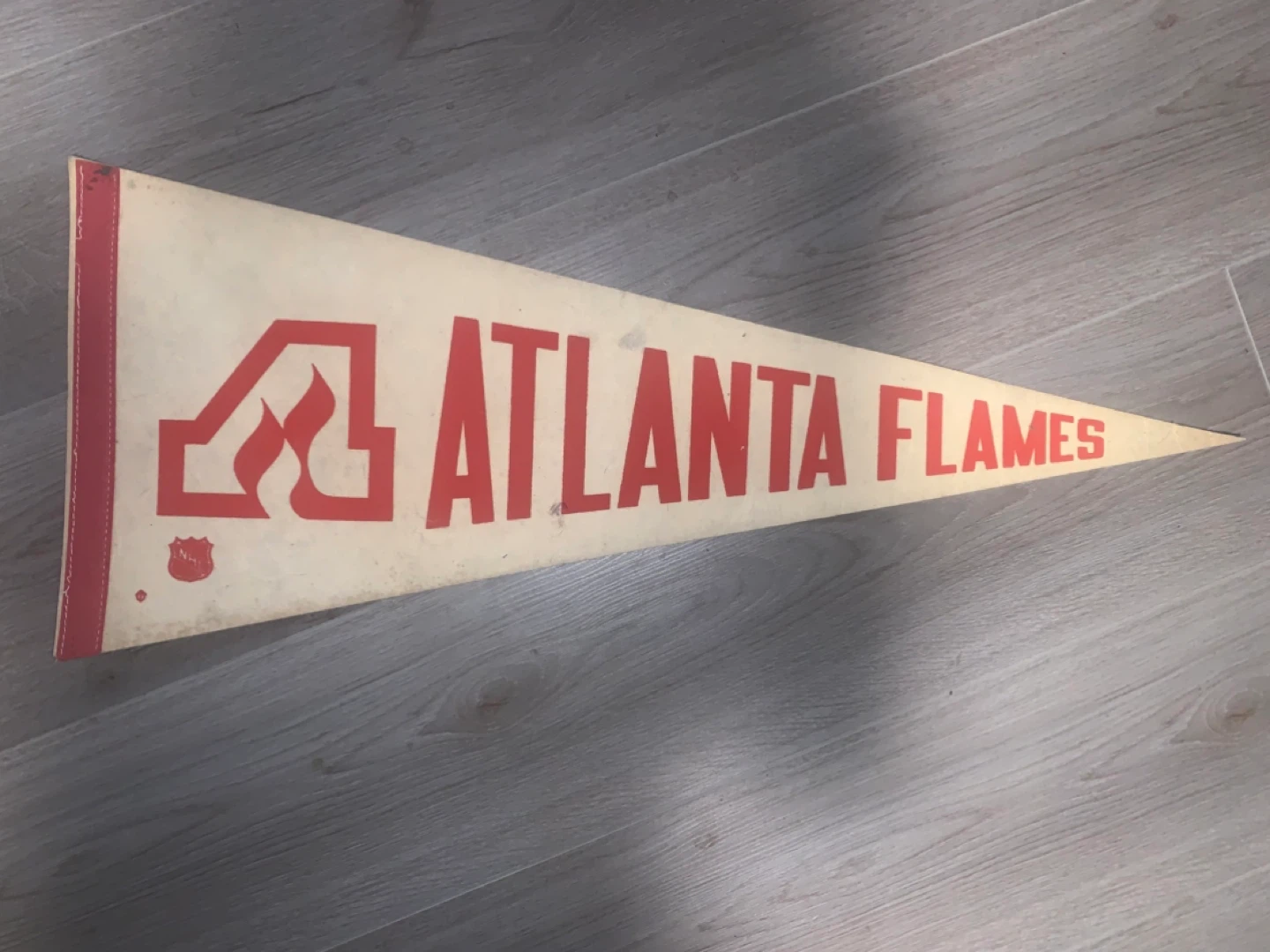 Vintage Atlanta Flames NHL Pennant
