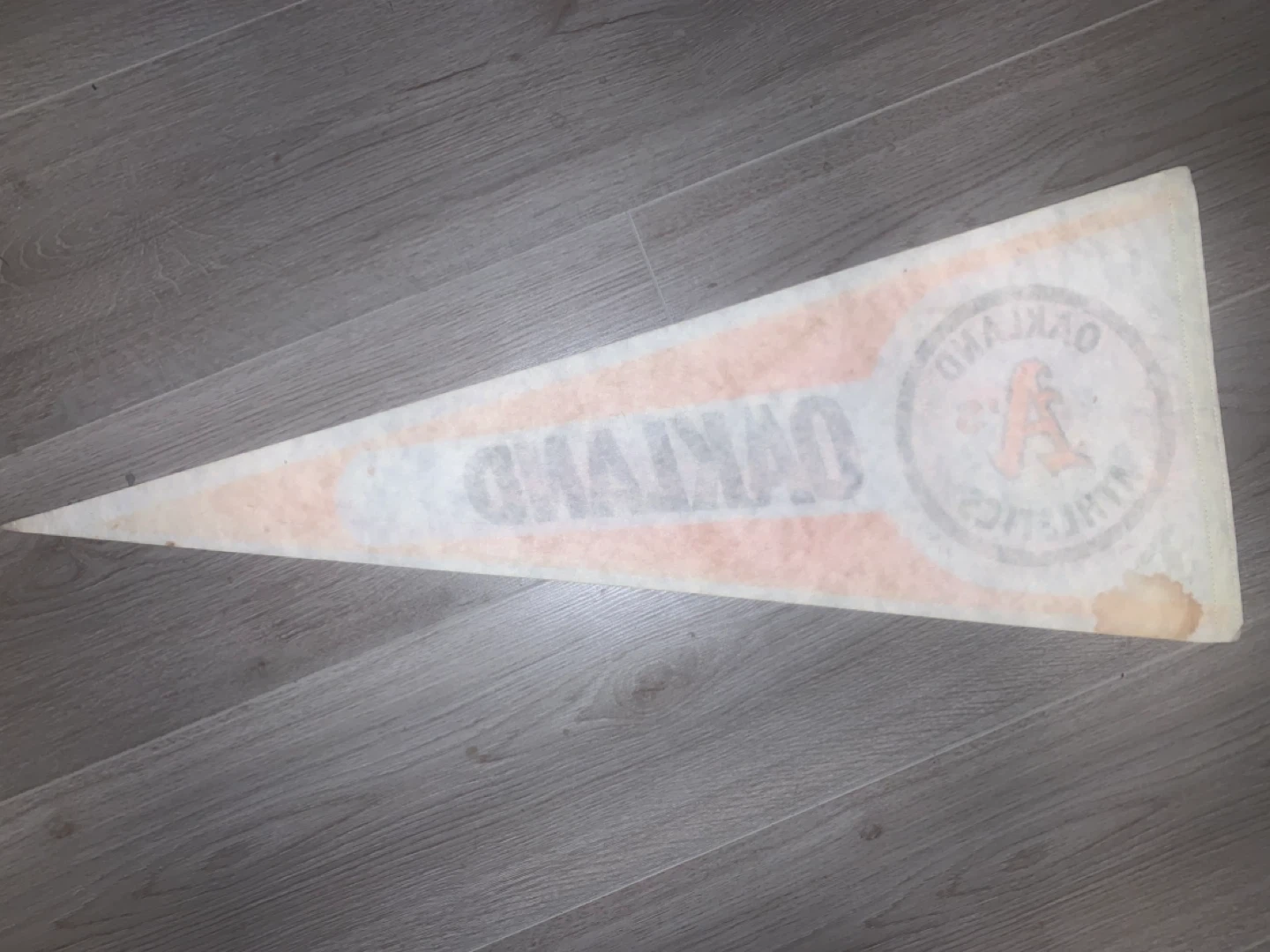 Vintage Oakland Athletics MLB Pennant - photo 2