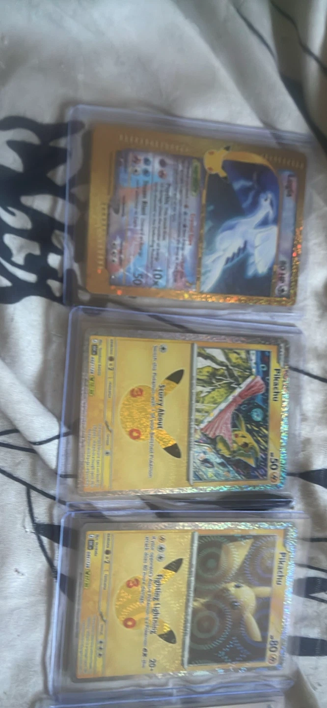 Set of 4 Pokémon Celebrations Holo Cards