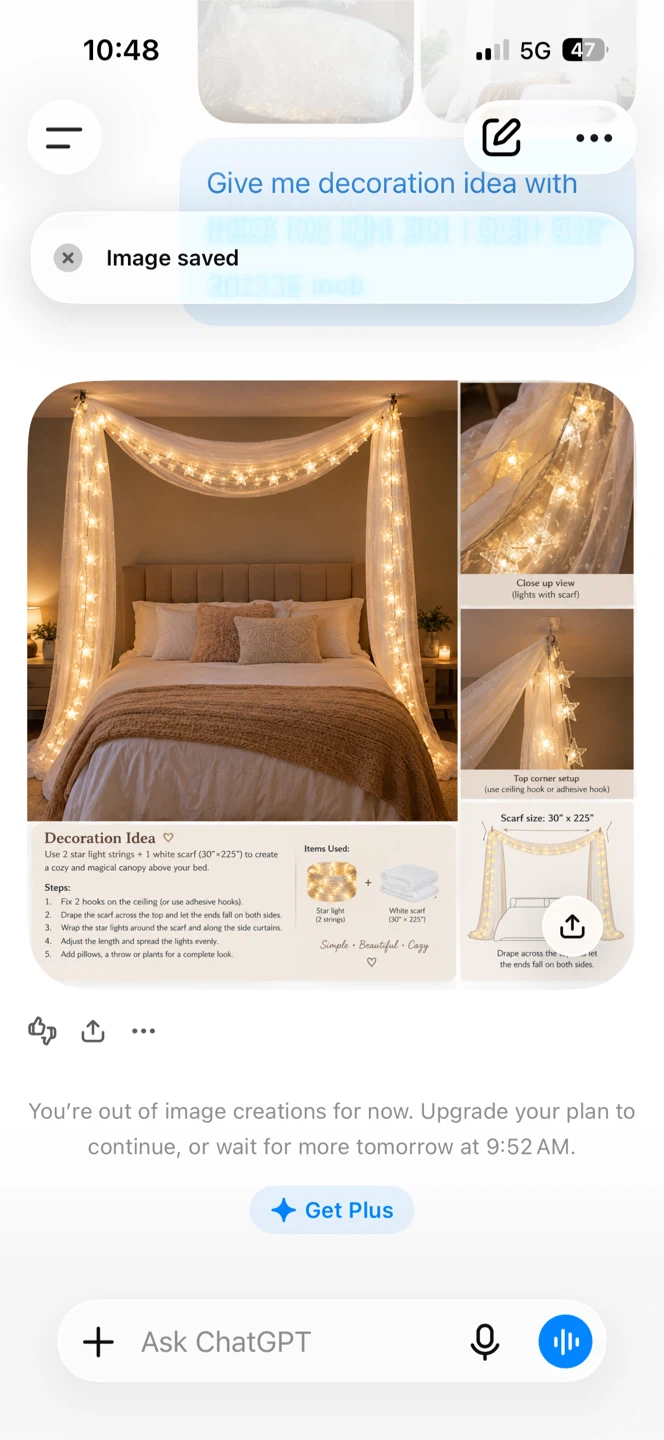 White sheer scarf for bed canopy