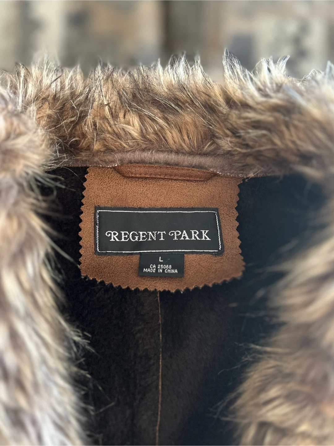 Regent Park Brown Faux Suede Jacket - photo 2