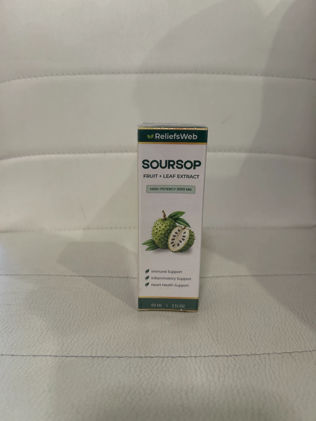 ReliefsWeb Soursop Fruit + Leaf Extract 60ml