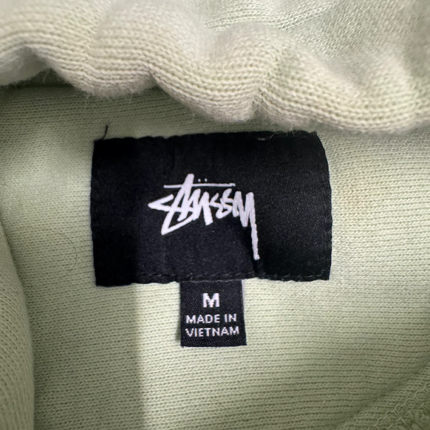 Stussy Hoodie in Sage Green - photo 2