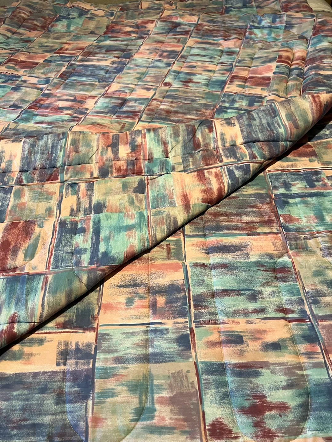 Abstract Print Twin Comforters – Set of 2 - photo 2