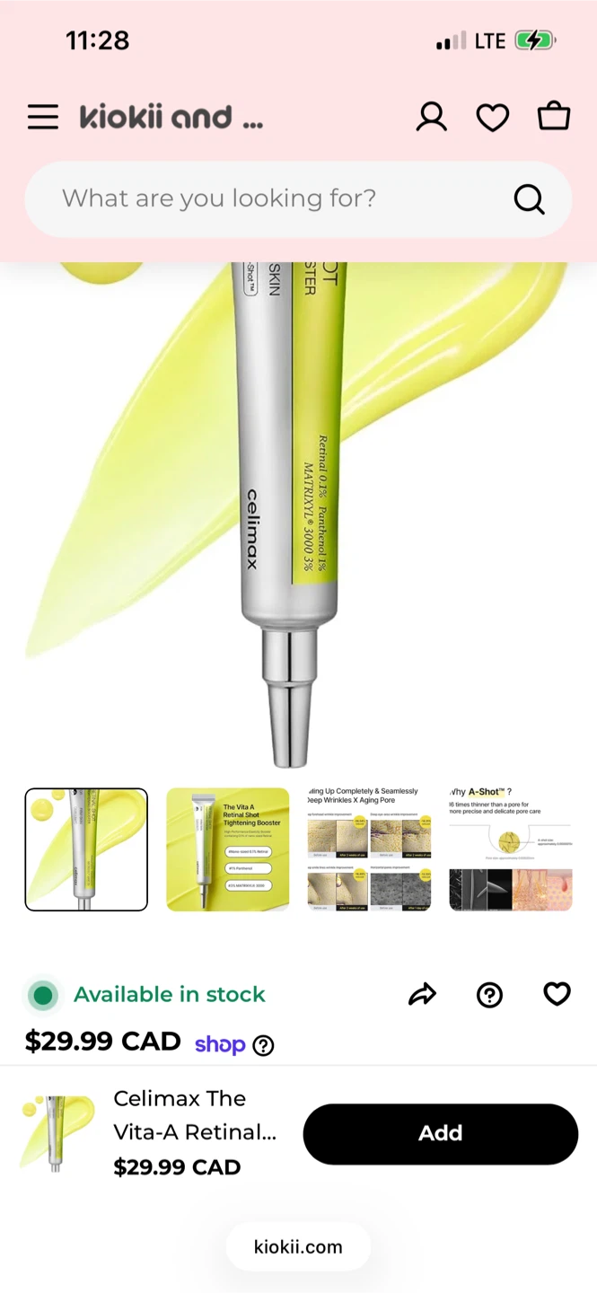 Celimax The Vita-A Retinal Shot Tightening Booster 15ml - photo 2
