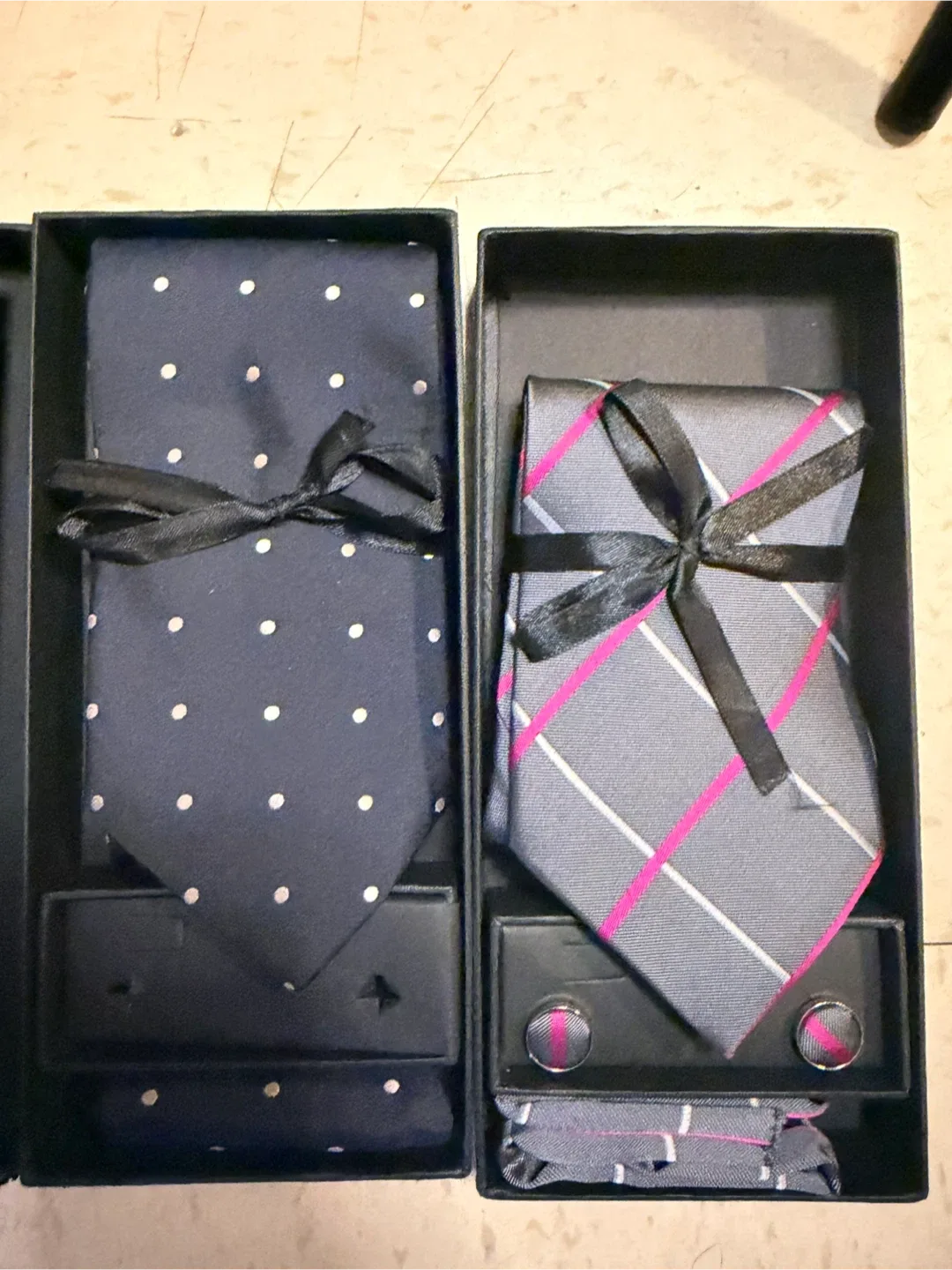 Assorted Men's Ties and Accessory Sets