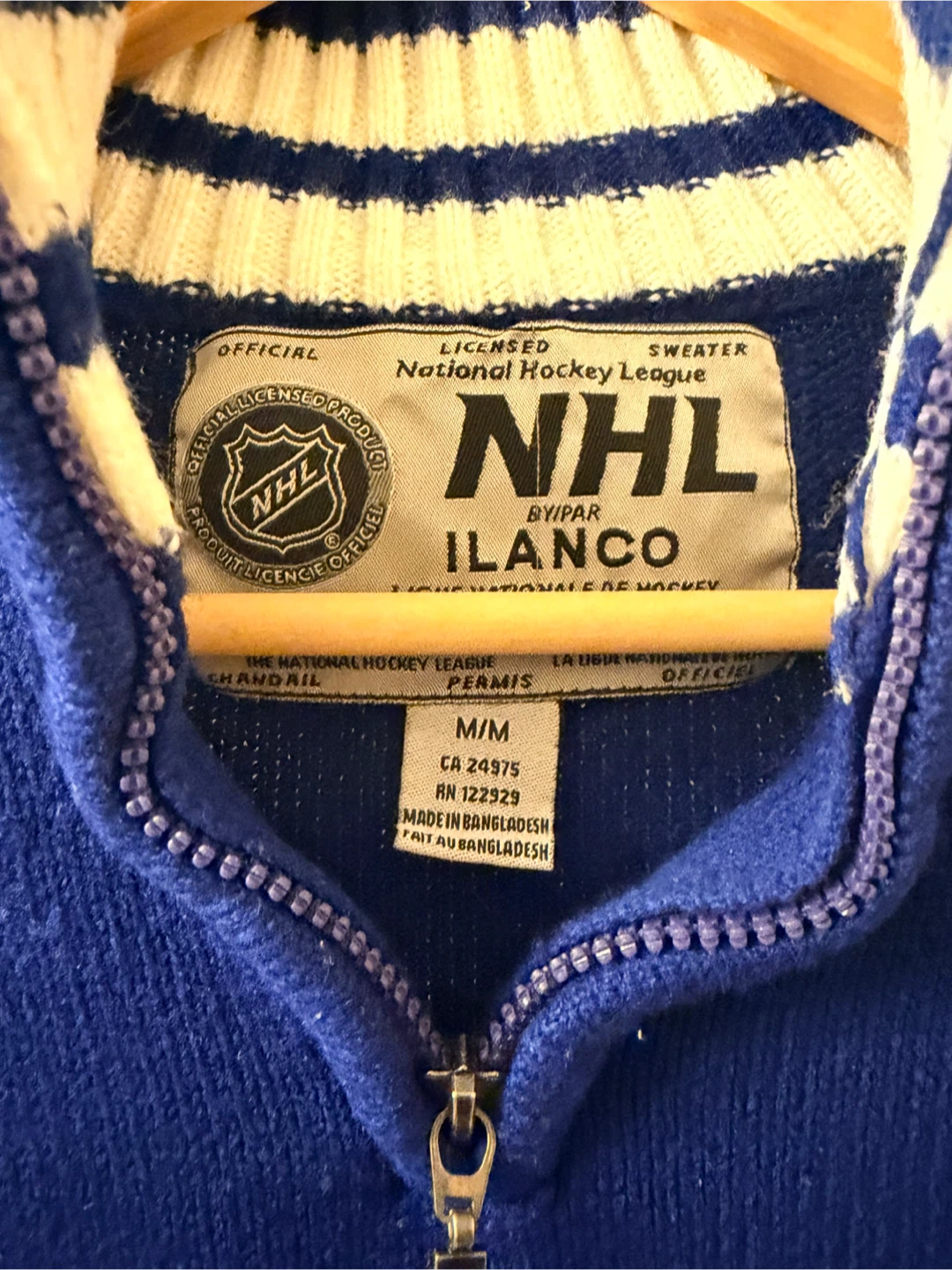 NHL Toronto Maple Leafs Quarter-Zip Sweater - photo 2