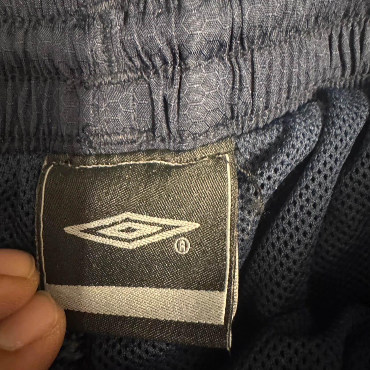 Umbro Track Pants Navy and Red - photo 3