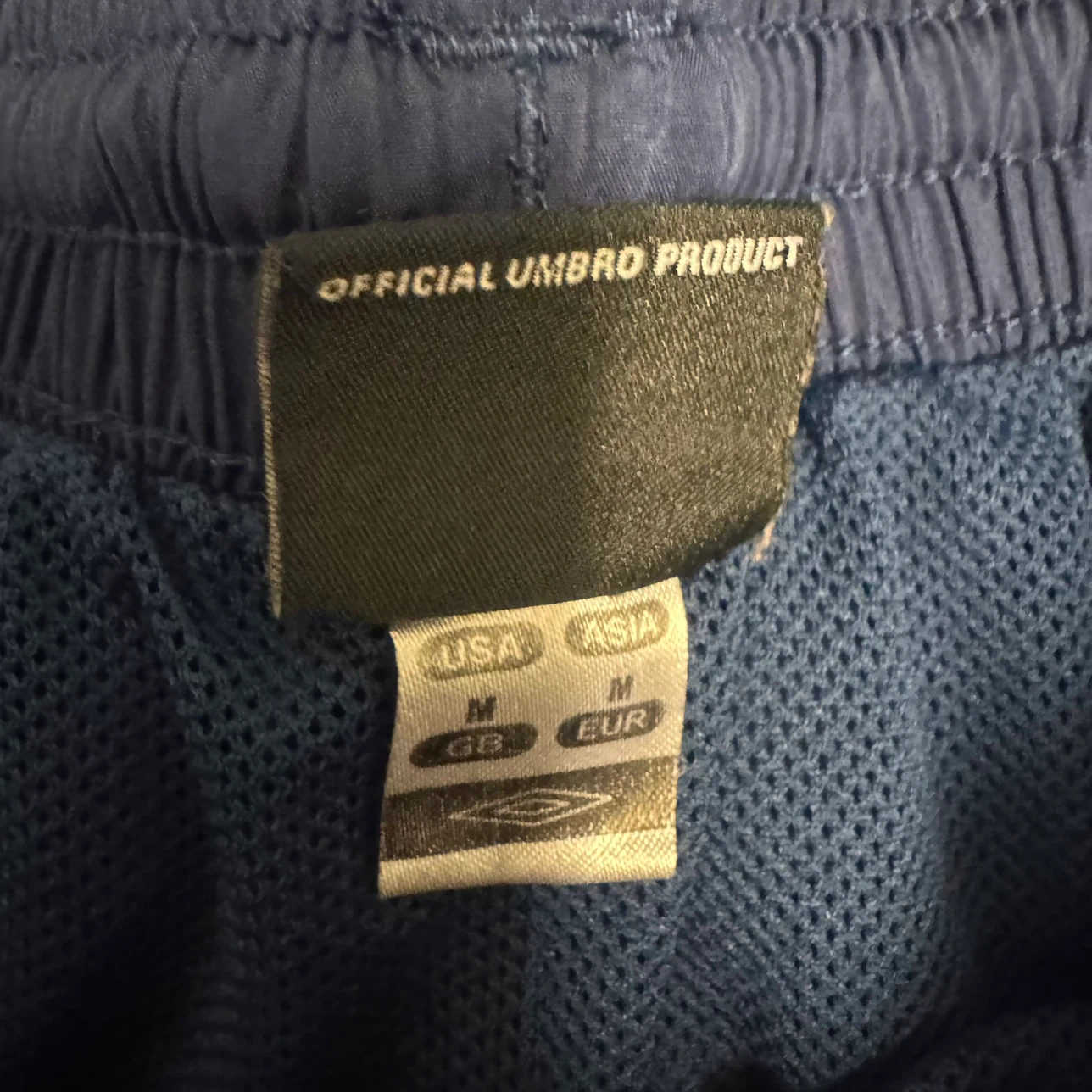 Umbro Nylon Track Pants Navy Blue - photo 4