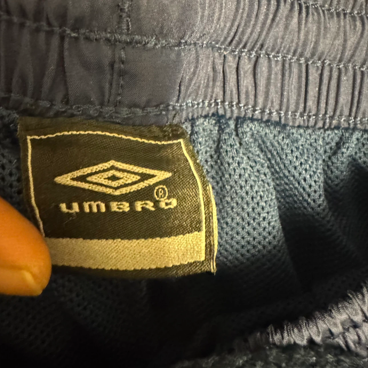 Umbro Nylon Track Pants Navy Blue - photo 5