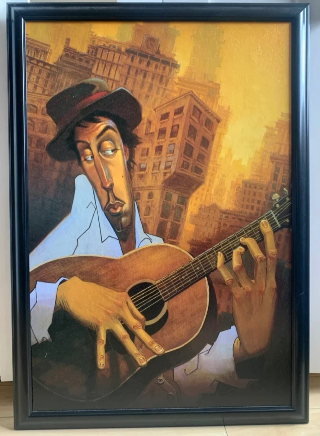 Large Wall Art -EL GUITARRISTA by JUSTIN BUA - photo 2