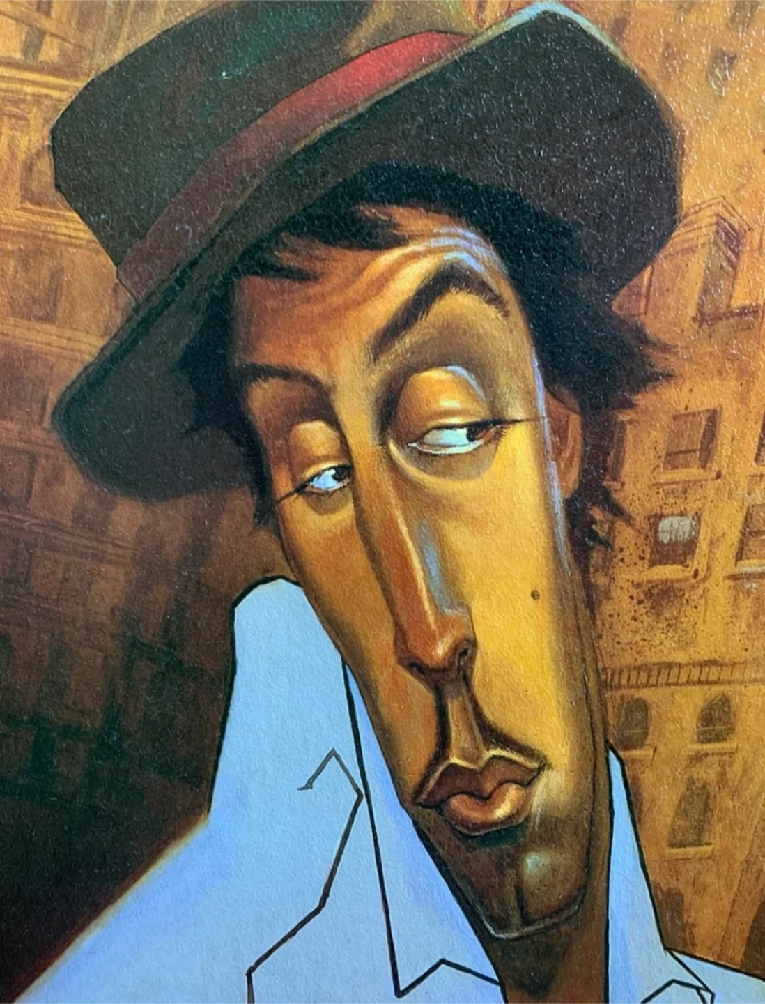 Large Wall Art -EL GUITARRISTA by JUSTIN BUA - photo 5
