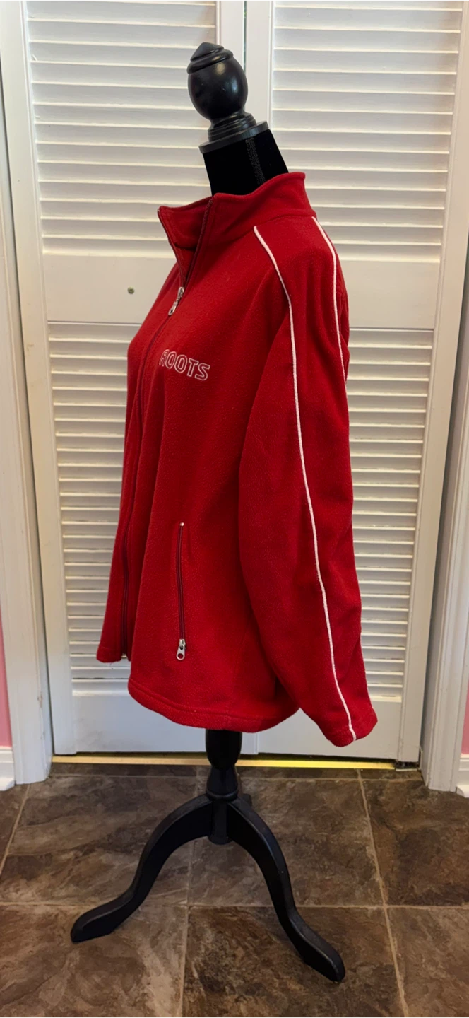 ✨✨Roots Athletics Red Fleece Jacket - photo 2