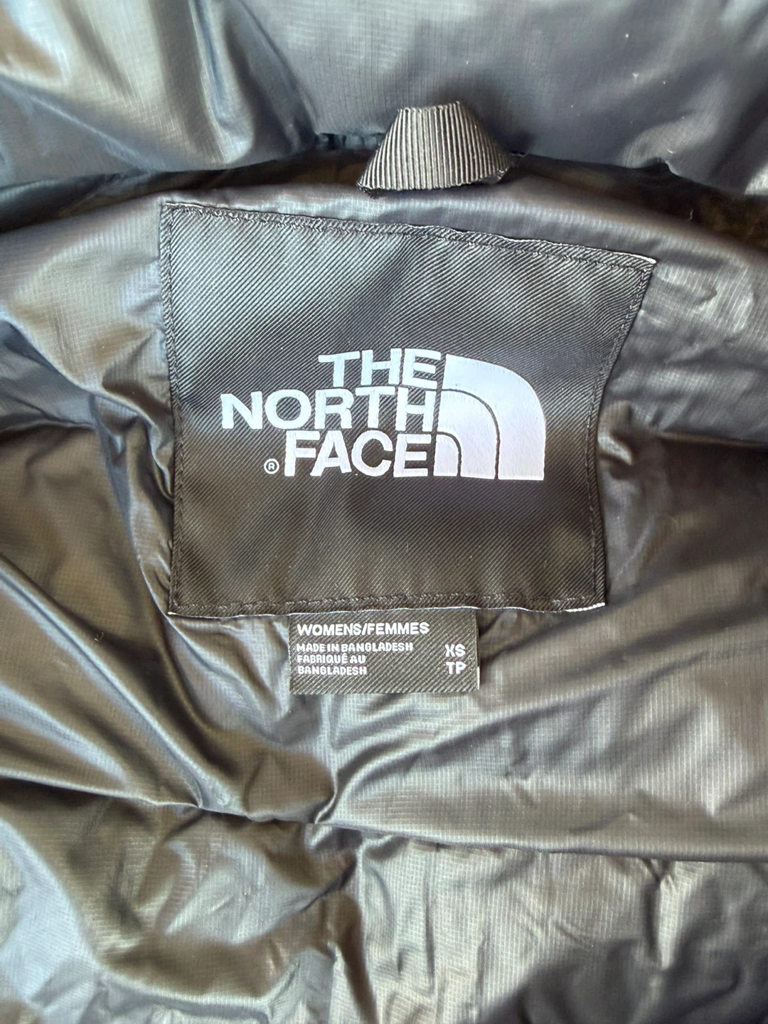 SIZE XS - The North Face 700 Down Jacket Black - photo 2