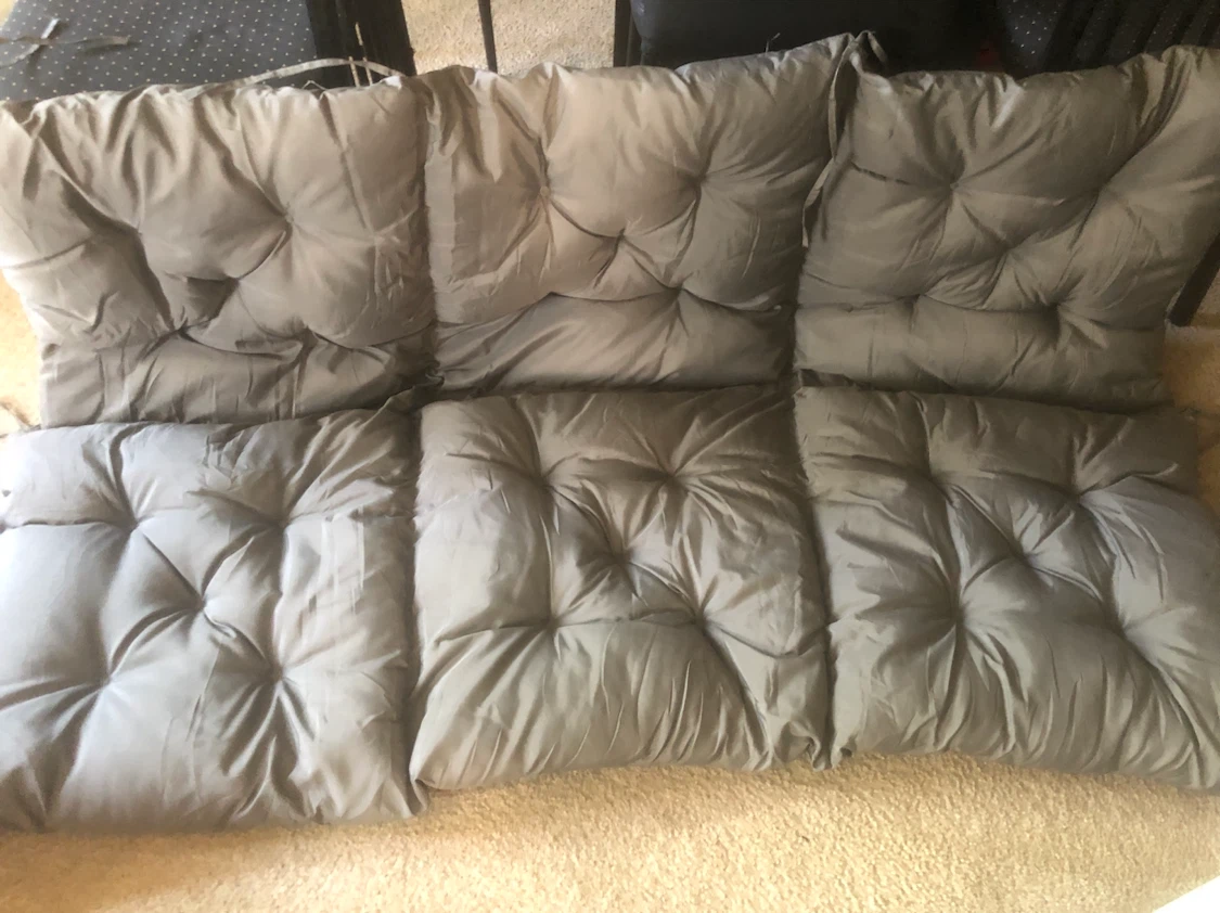 Dark Grey Bench/ swing  Cushion - photo 4