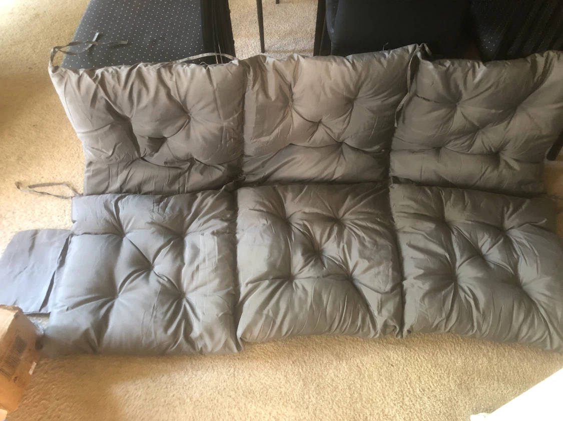 Dark Grey Bench/ swing  Cushion - photo 5