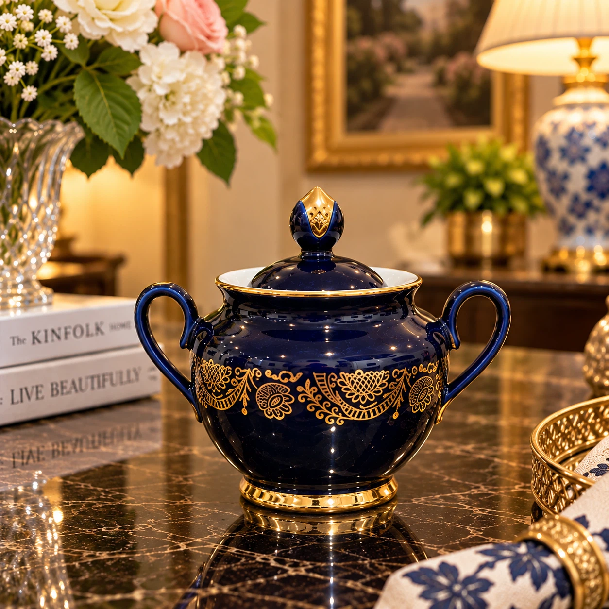 Lomonosov Porcelain Tea Set - photo 3
