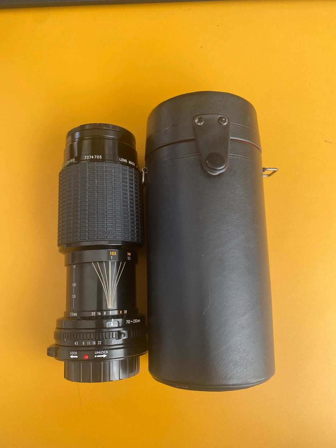 Sigma 70-210mm Zoom Fd Lens