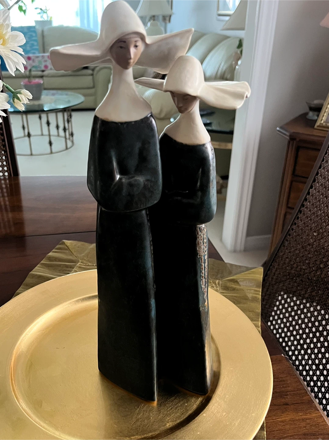 Ceramic Nun Figurines - LLADRO - photo 2
