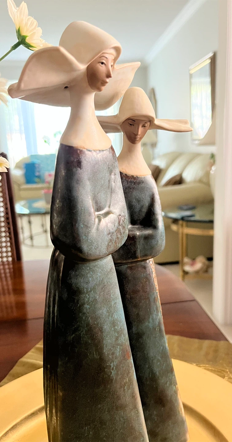 Ceramic Nun Figurines - LLADRO - photo 3