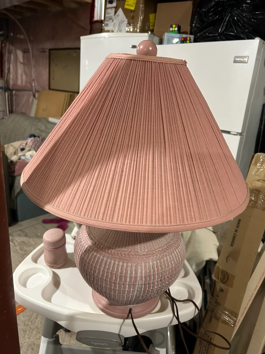 Pink table lamp - photo 3