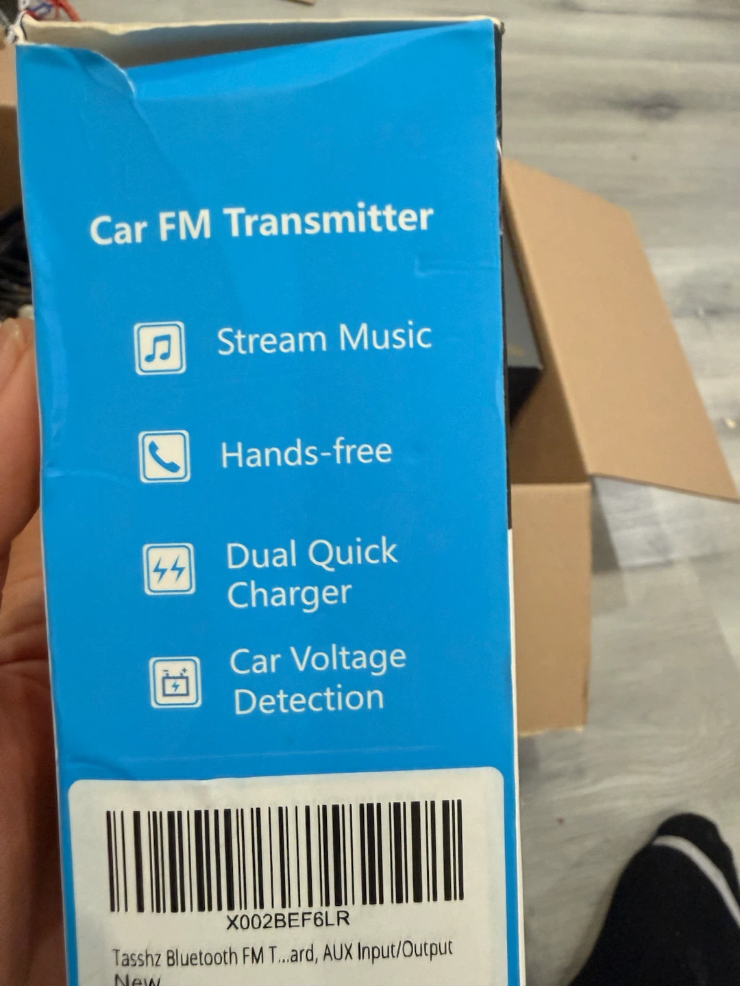 Tasshz Bluetooth Car FM Transmitter FM38 - photo 3