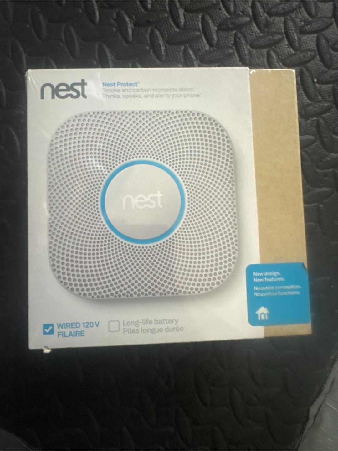 Google Nest Protect 2nd Gen Wired Smoke and CO Alarm 🏈