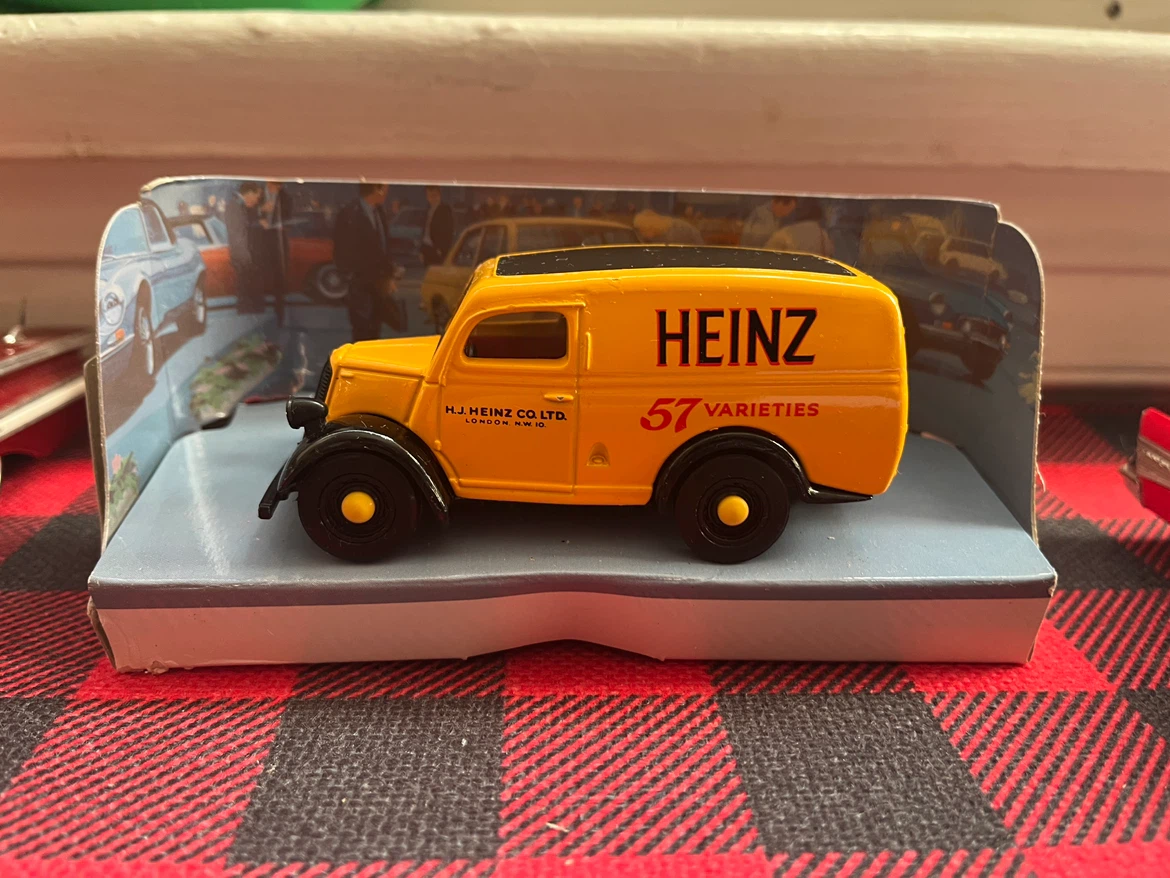 Vintage Heinz Diecast Delivery Van Model