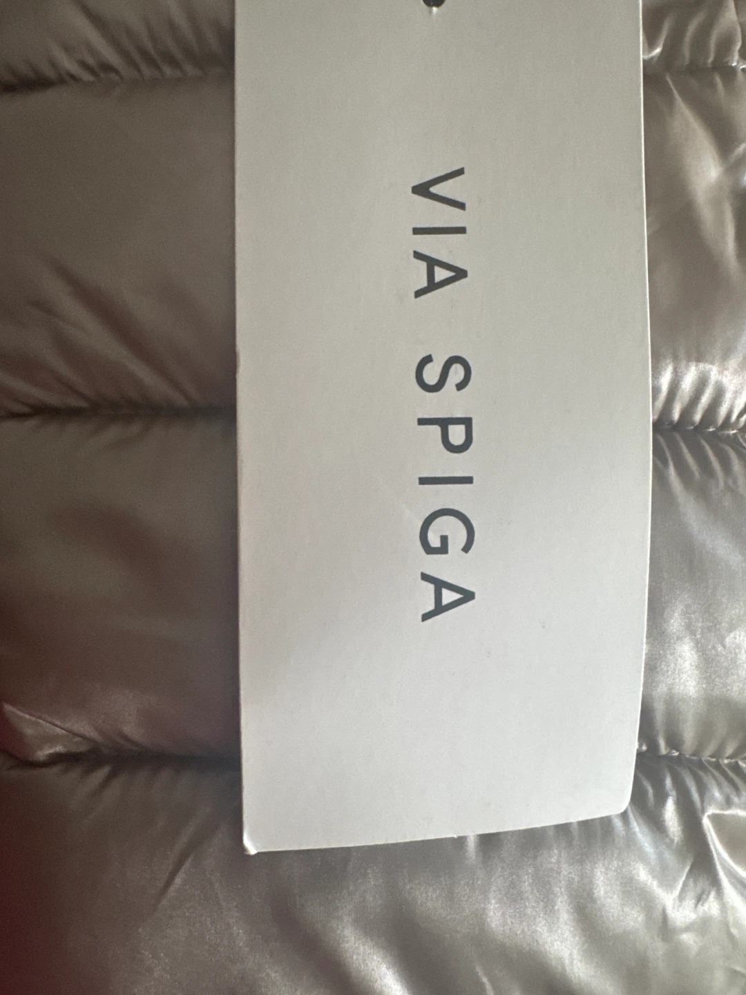 Via Spiga Metallic Puffer Jacket - photo 3