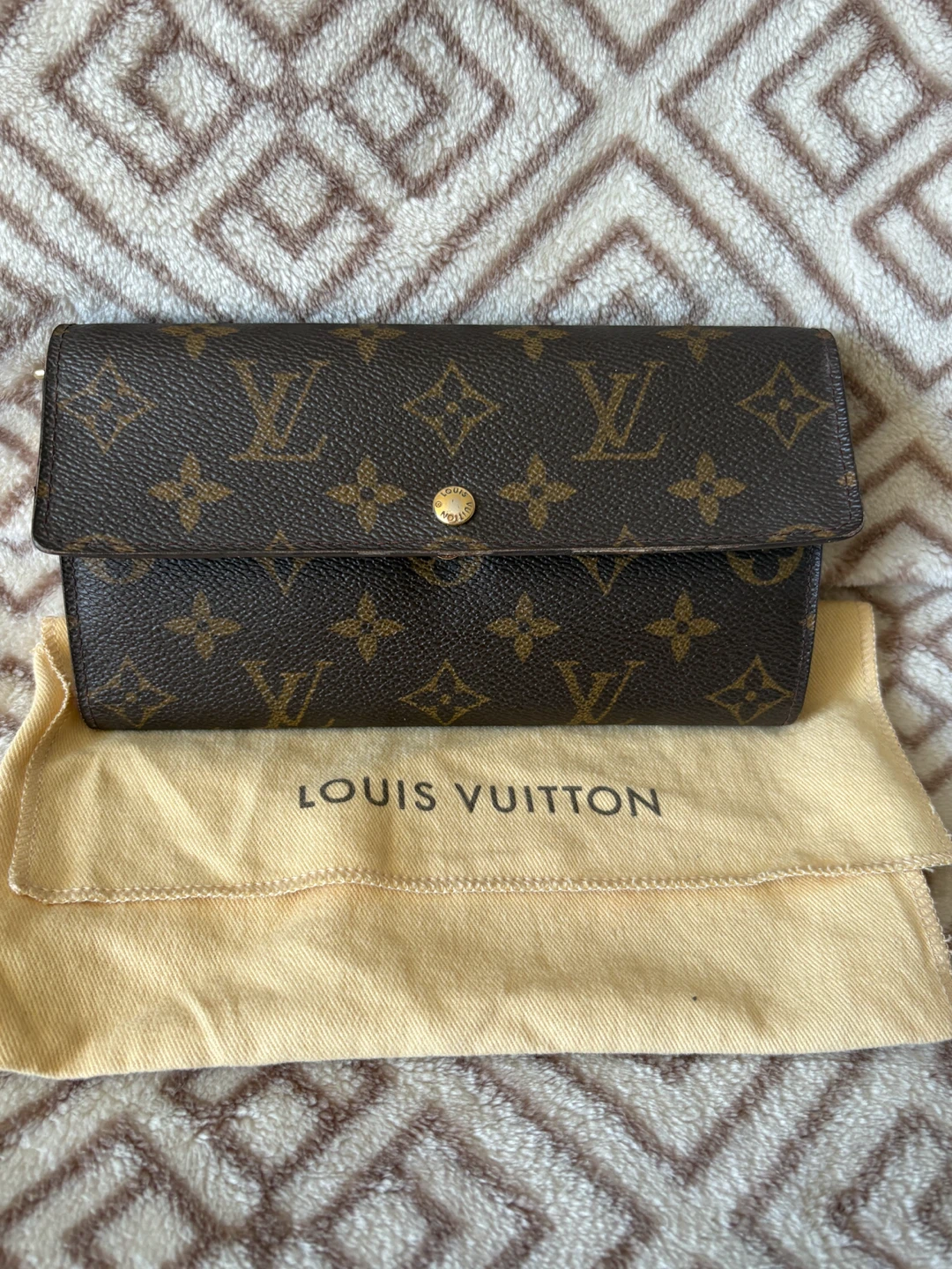 Louis Vuitton Monogram Long Wallet