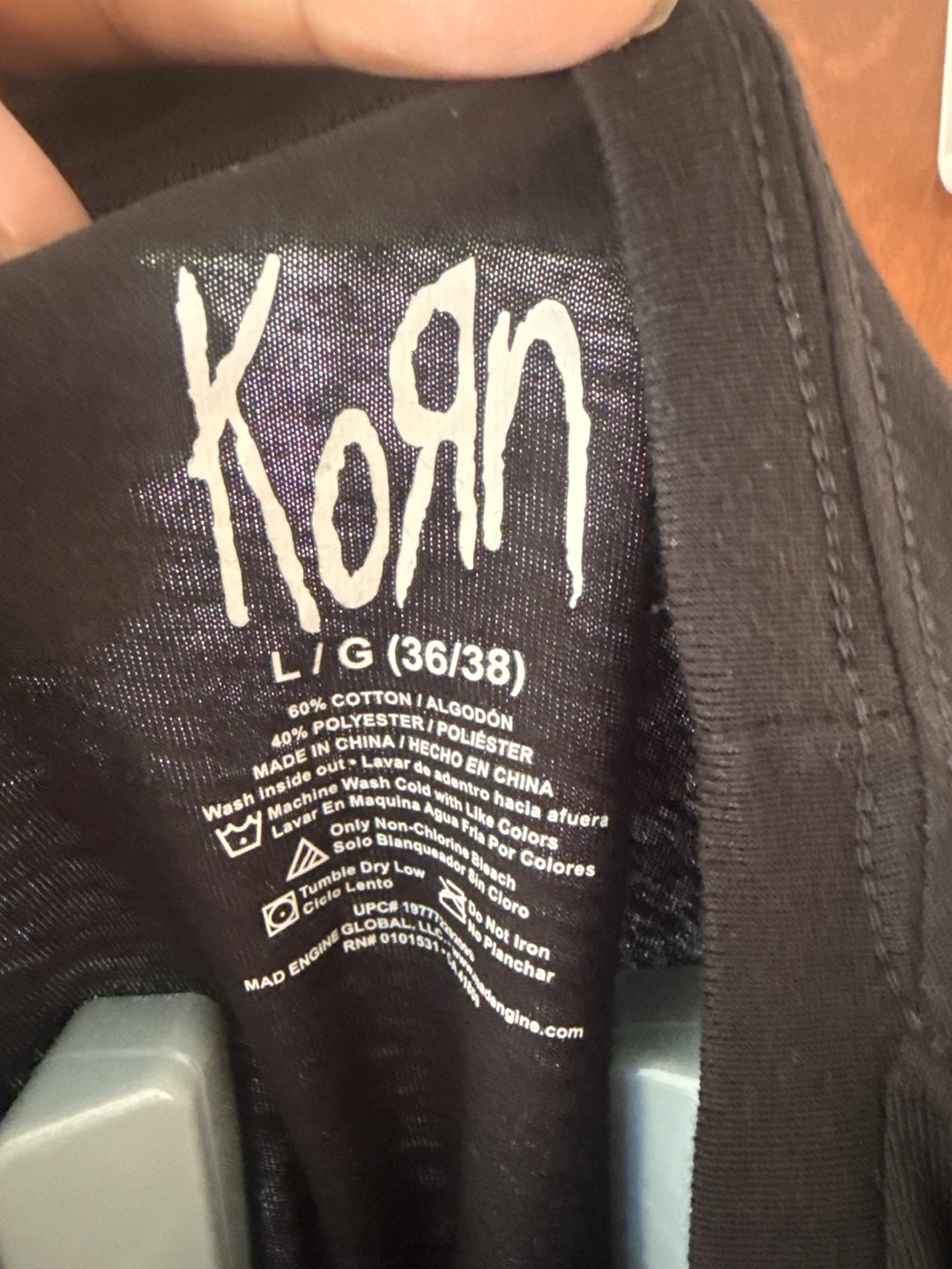 Korn Band T-Shirt Size Large - photo 3