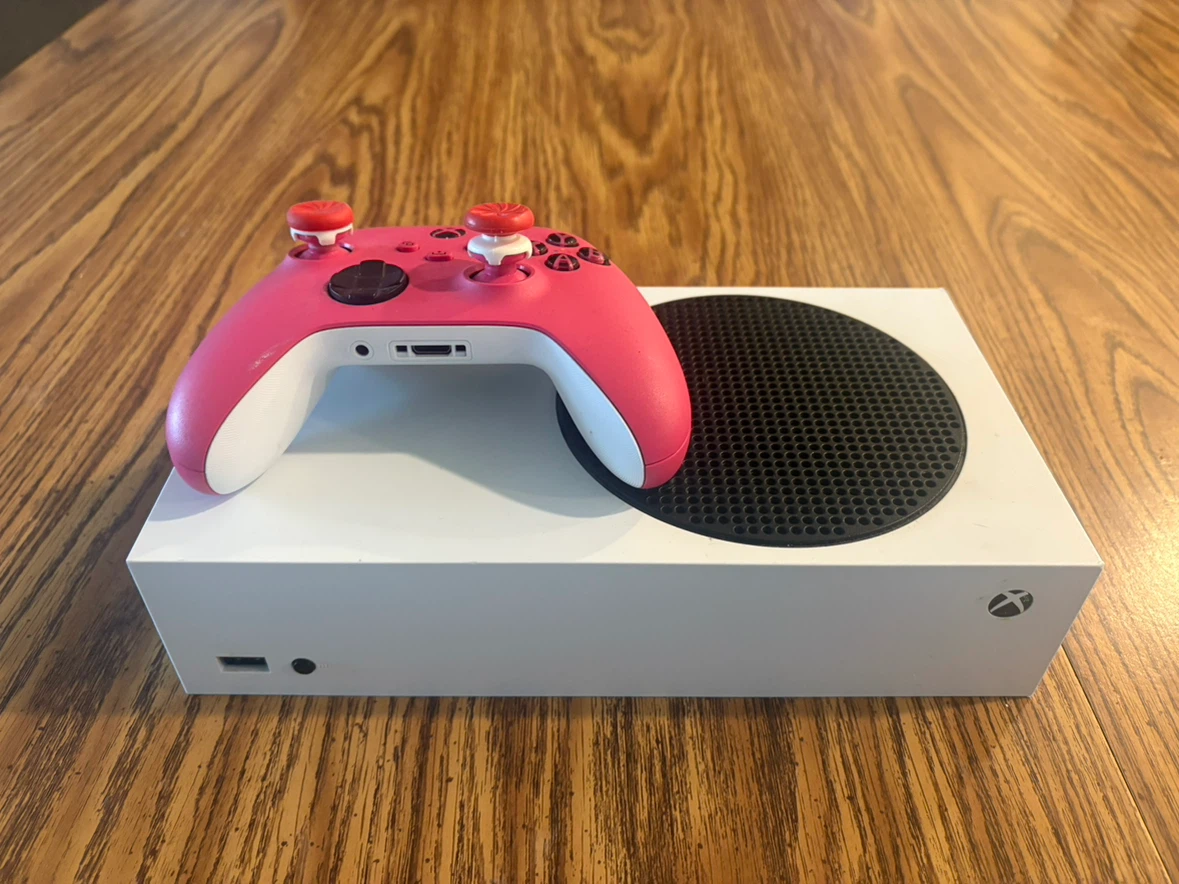 Xbox Series S Console with Pink Controller