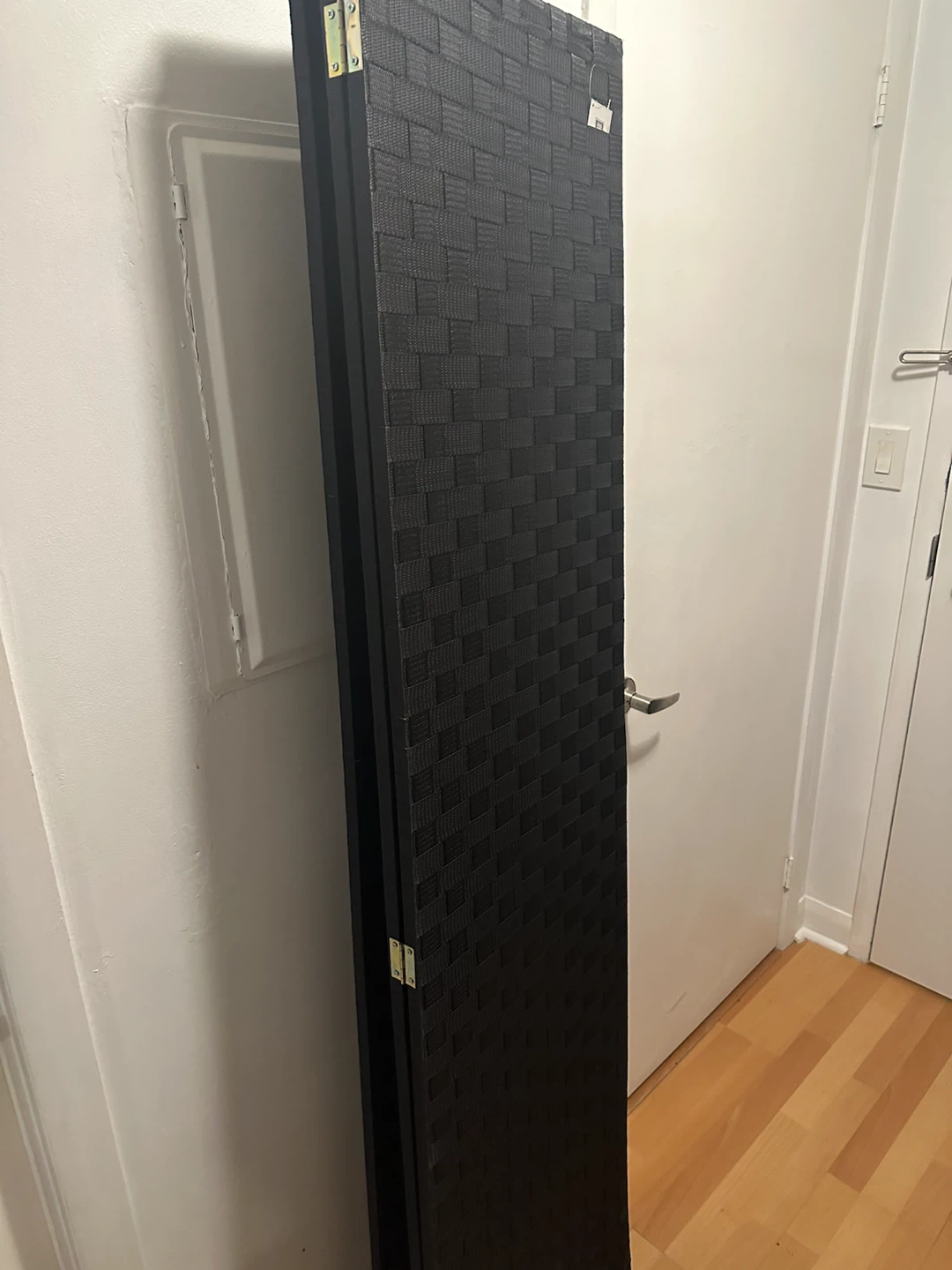 3-Panel Woven Room Divider - photo 2