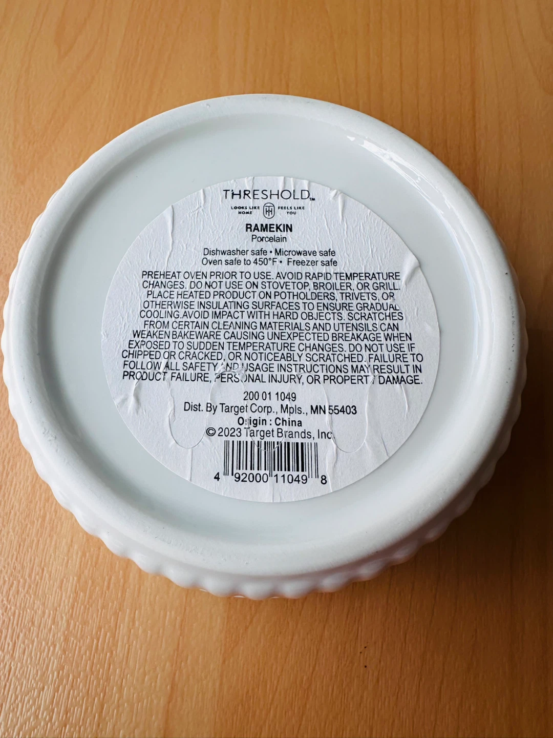 Threshold Porcelain Ramekin🏈 - photo 2