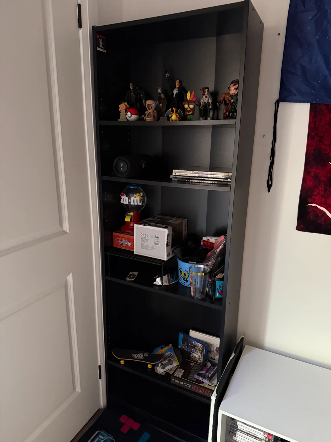 IKEA BILLY Bookcase Black Tall