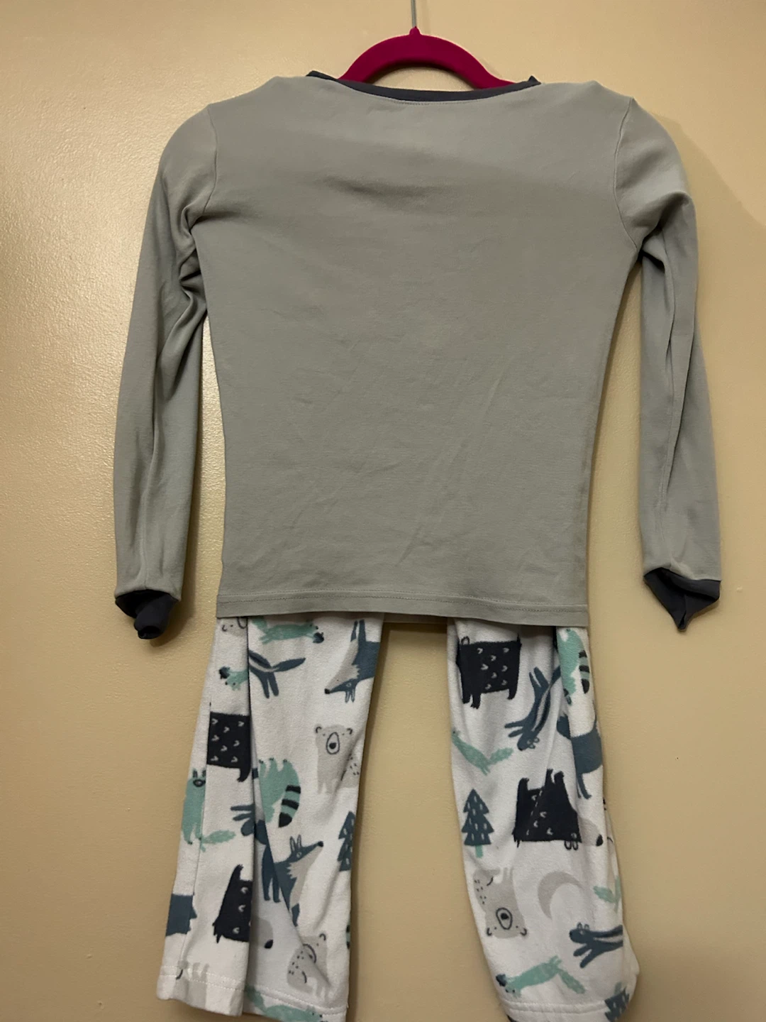 Carter's Wolf Pajama Set Kids size 10 - photo 2