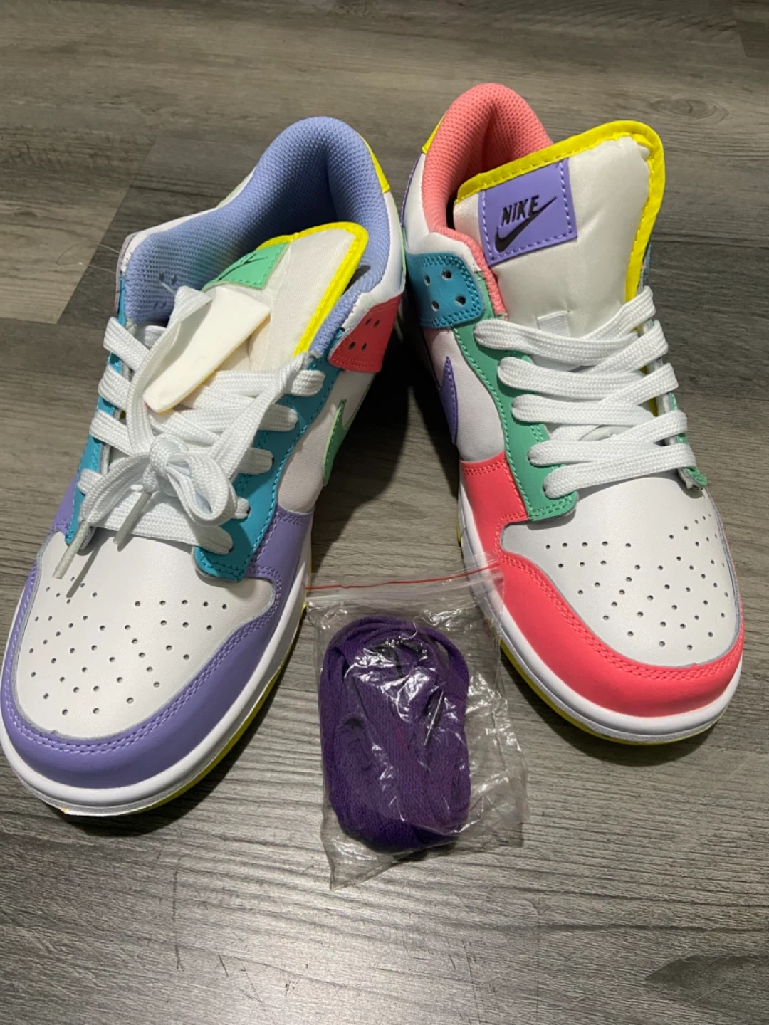 🏈 Nike Dunk Low Free 99 White Size 8.5 - photo 4