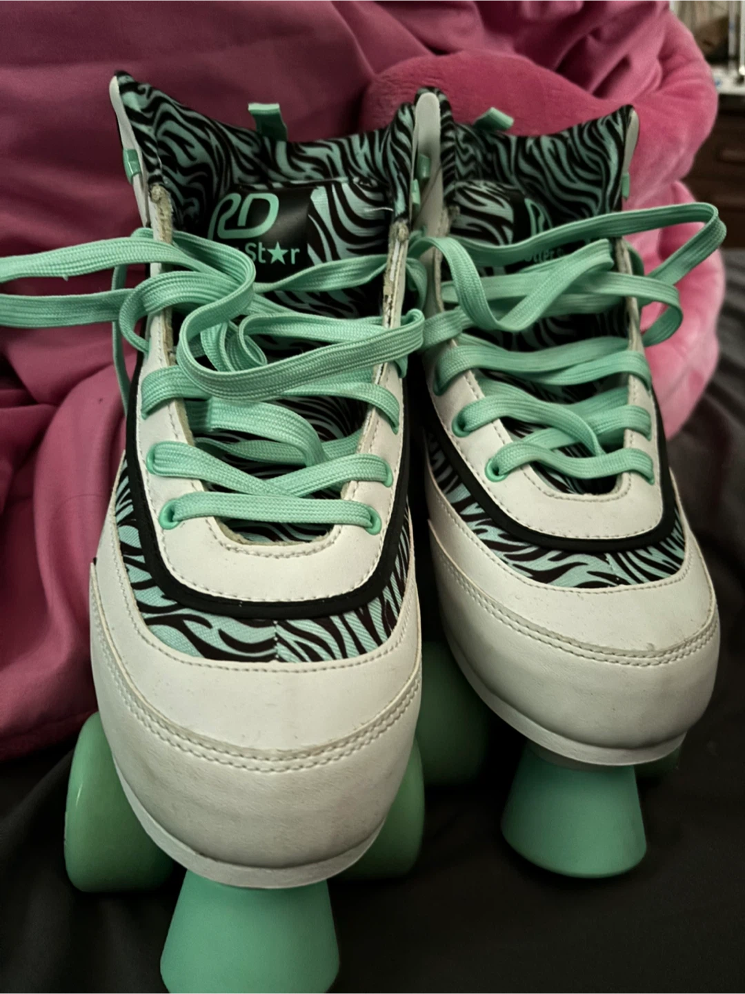 Roller Derby Roller Skates with Protective Gear