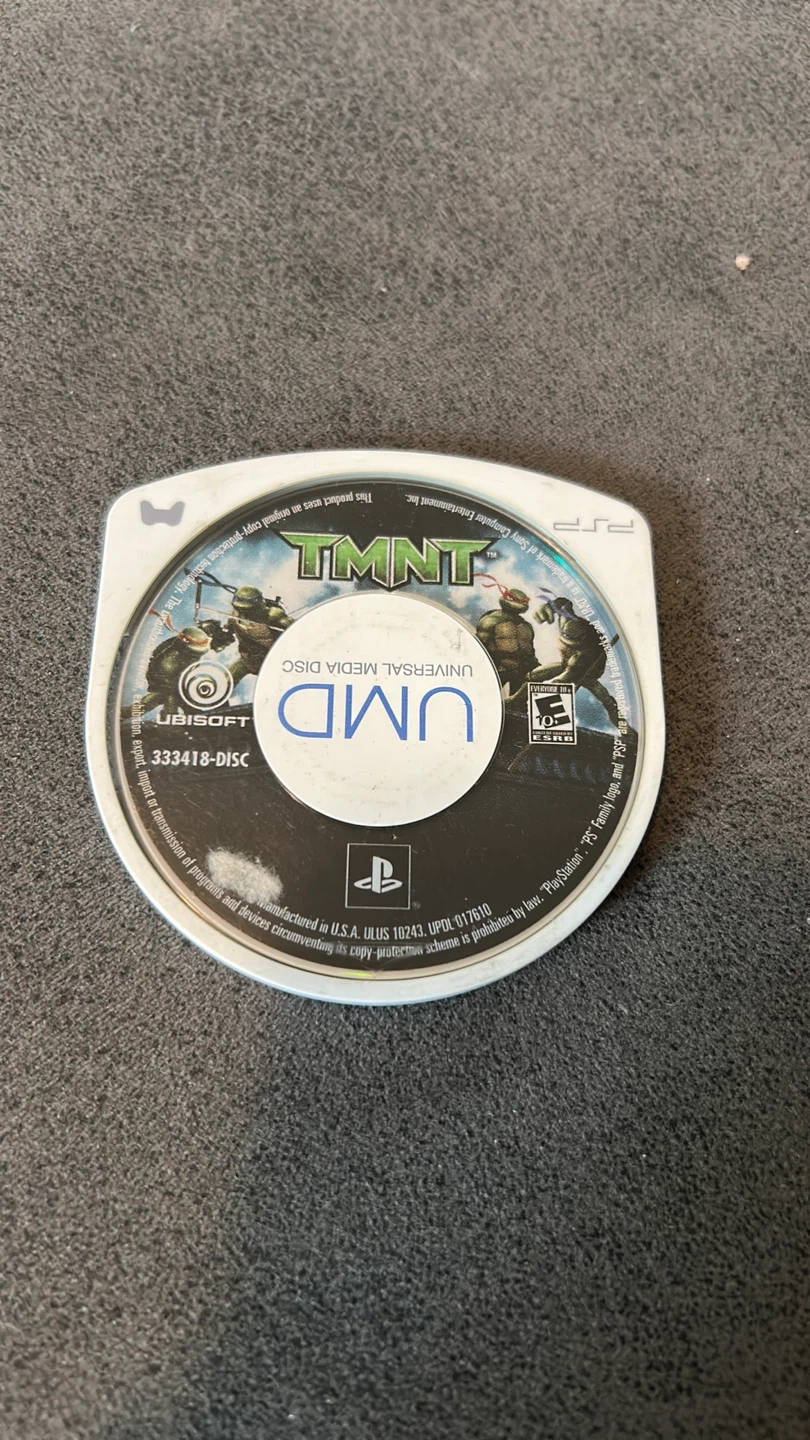 TMNT for PSP UMD Game